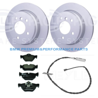 PAGID TARCZE I KLOCKI HAMULCOWE TYŁ BMW SERII 1 (E81), 1 (E87), 3 (E92), 3 (E90), 3 (E93), 3 (E91), X1 (E84)