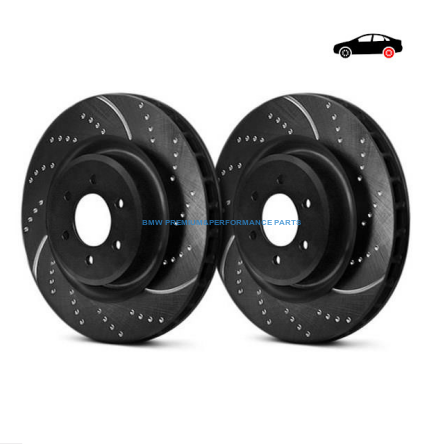 EBC BMW SERIA X5 TARCZE HAMULCOWE TYŁ SPORTOWE NACINANE I NAWIERCANE SERIA GD