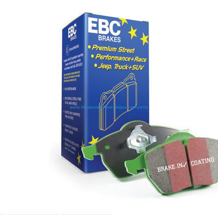 EBC KLOCKI TYŁ BMW SERIA 2, 3, 4 GREENSTUFF
