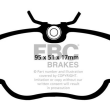 EBC KLOCKI PRZÓD BMW SERIA 3, Z1 ULTIMAX2 - 3