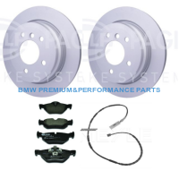 HELLA TARCZE I KLOCKI HAMULCOWE TYŁ BMW SERII 1 (E81), 1 (E87), 3 (E92), 3 (E90), 3 (E93), 3 (E91), X1 (E84)
